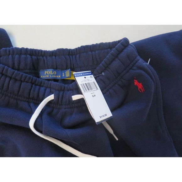 Polo Ralph Lauren 211854144-002 Men's Sz S Navy Blue Double Knit Sweatpants $110 - Picture 3 of 5